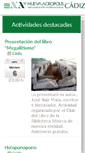 Mobile Screenshot of cadiz.nueva-acropolis.es