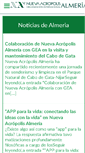 Mobile Screenshot of almeria.nueva-acropolis.es