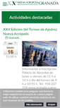 Mobile Screenshot of granada.nueva-acropolis.es